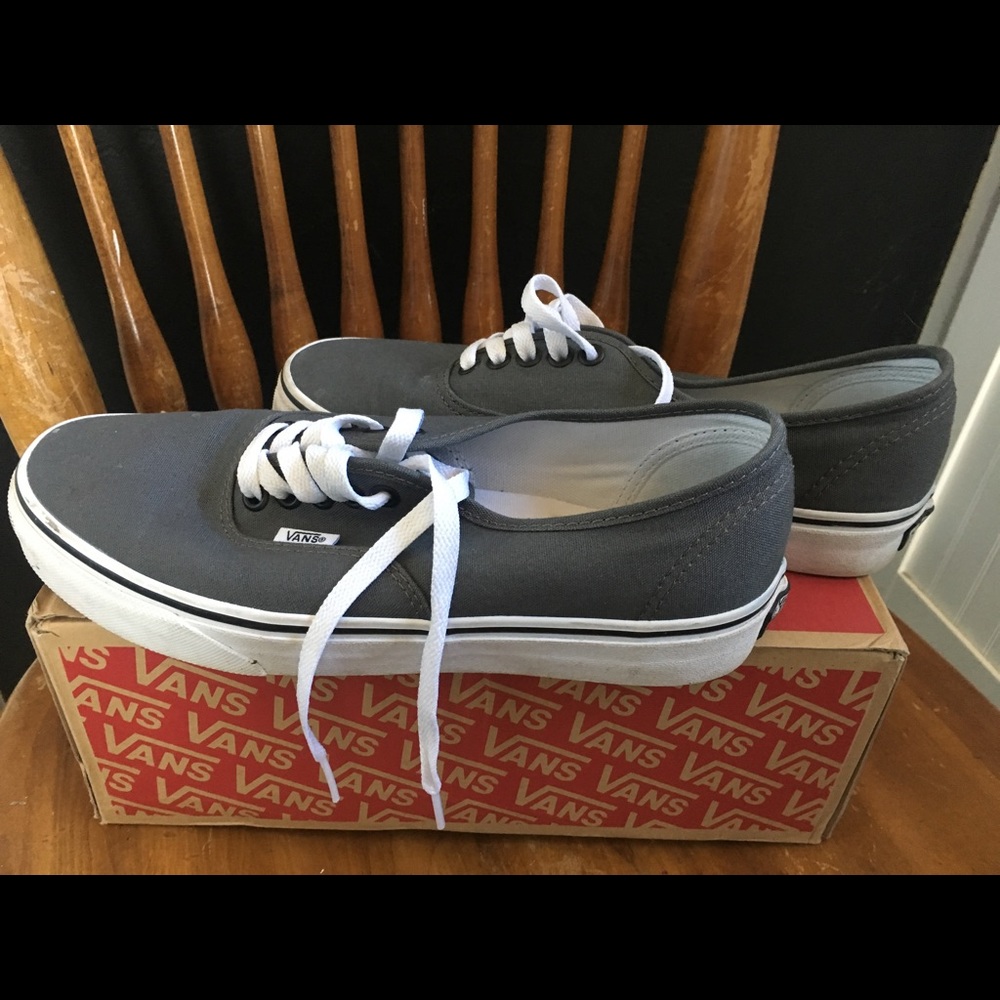 Gently used Vans in the box